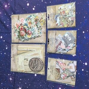 Lot Of Tim Holtz Idea-ology Ephemera, Layers & Collage Tiles NEW IN PACKAGE